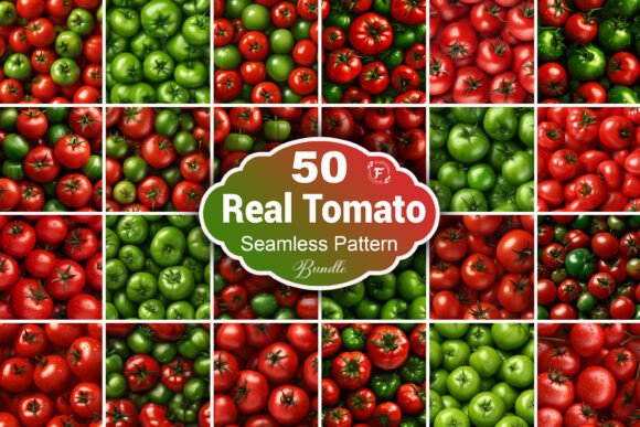 Tomato Seamless Pattern: Vibrant 3D Designs for Your Projects