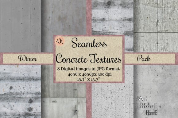 Winter Concrete Textures for Modern Design